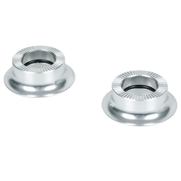 Tall Order Glide Hub Cone Nuts Pair Silver