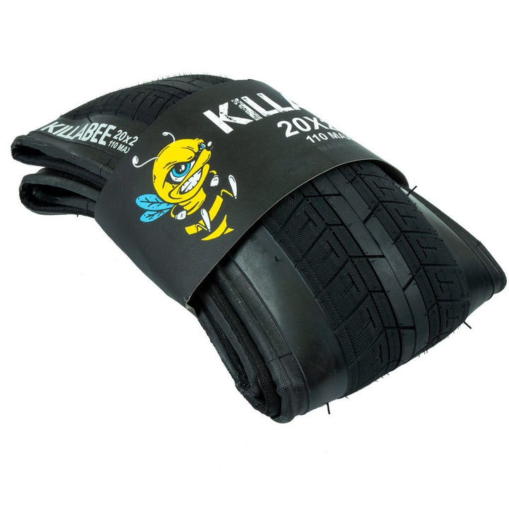 Total BMX Killabee 20" Folding Tyre All Black