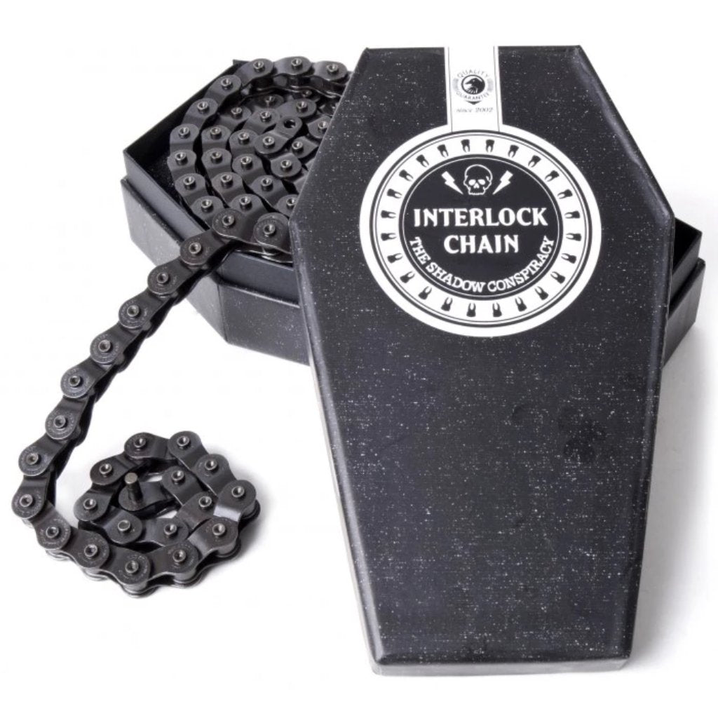 Shadow Interlock 3/32" race V2 chain Black