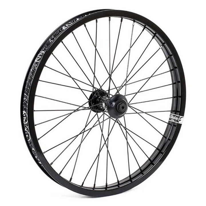 Shadow Symbol Front Wheel Black 10mm 3/8"