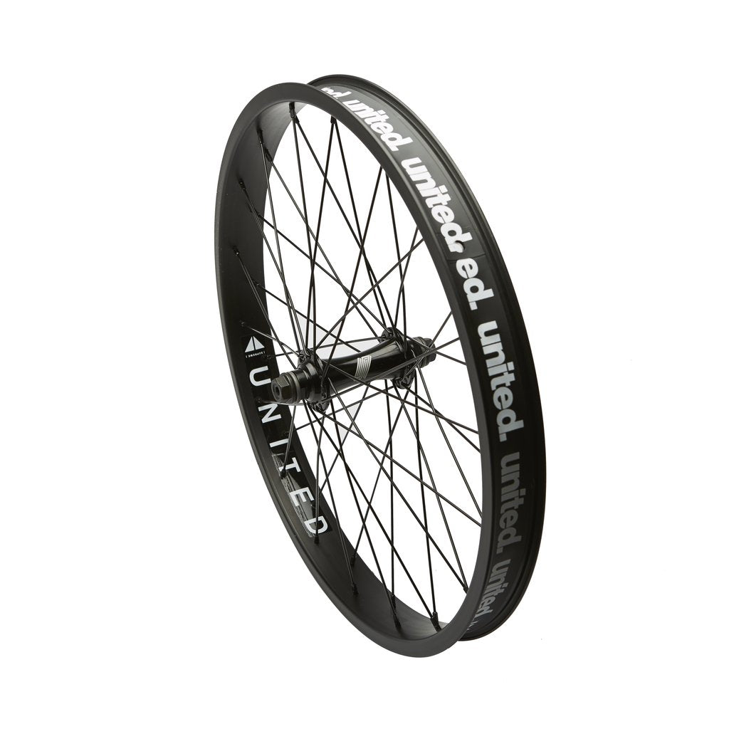 United Supreme Front Wheel Black